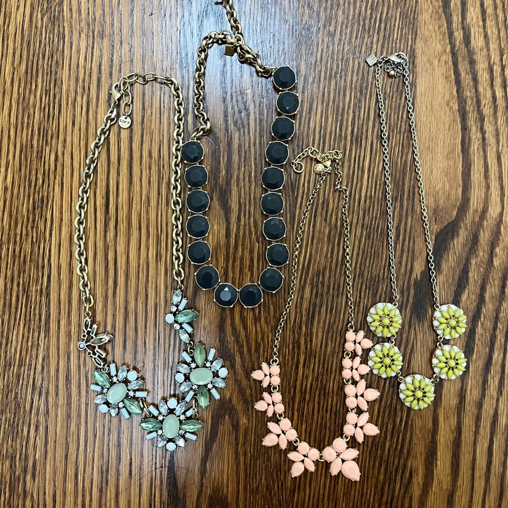 Four necklaces